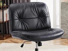 $41.97 – Olixis Criss Cross Wide Office Chair (3 colors) + Free Shipping Olixis Criss Cross Wide Office Chair in Black, Beige, and Grey