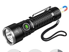 $25.40 – Wurkkos TS28 EDC Rechargeable Tactical Flashlight, 3200 lumens, 500M Beam Distance Wurkkos TS28 EDC rechargeable tactical flashlight with 3200 lumens