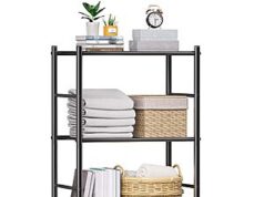 $17.49 – 3-Tier Metal Storage Shelf Organizer w/ Wheels (18″ x 13″ x 31.5″) + Free Shipping w/ Prime or on $35+ 3-Tier Metal Storage Shelf Organizer with Wheels on Amazon