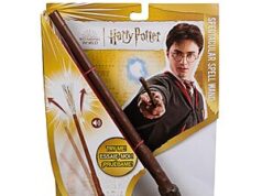 $7.75 – 11″ Wizarding World Harry Potter Spectacular Spell Magic Wand with Sparkle Visual Effect & Sounds + Free Shipping w/ Prime or on $35+ 11" Harry Potter Spell Magic Wand with sparkle visual effect