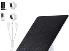 $11.00 – ECO-WORTHY 5W 5V Solar Panel Charger Kit for Ring Outdoor Cameras ECO-WORTHY Solar Panel Charger Kit for Ring Outdoor Cameras