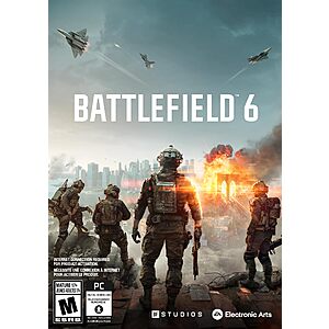 Battlefield 6 (EA PC Digital Download) on sale at Amazon Battlefield 6 (EA PC Digital Download) game cover