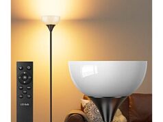 $14.99 – 70.27″ luckystyle Torchiere Floor Lamp w/ Remote and Foot Switch + Free Shipping w/ Prime or on $35+ 70.27" luckystyle Torchiere Floor Lamp with Remote and Foot Switch on sale at Amazon