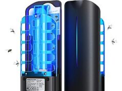 $6.65 – *: Flying Insect Trap, 9W UV Mosquito & Bug Zapper with 10 Glue Board Refills, Indoor Use for Home/Office at Amazon Flying Insect Trap plug-in mosquito and bug zapper