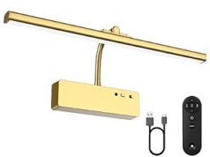 $15.20 – 15.35″ Lightbiz Rechargeable Wall Picture Light w/ 3 Modes + Free Shipping Lightbiz 15.35" Rechargeable Wall Picture Light with coupon code QZ9M5LYJ