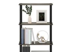 $16.86 – 43.27″ Furinno Turn-N-Tube Multipurpose Shelf Display Rack (French Oak Grey/Black) – + Free Shipping w/ Prime or on $35+ Furinno Turn-N-Tube Multipurpose Shelf Display Rack in French Oak Grey/Black