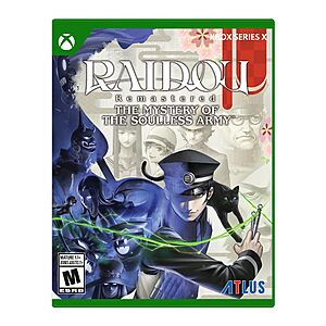 Raidou Remastered Launch Edition Sale Raidou: Remastered The Mystery of the Soulless Army Launch Edition (Xbox Series X)