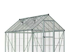 $521.05 – Palram – Canopia Hybrid 6′ x 14′ Polycarbonate/Aluminum Walk-In Greenhouse – Silver – with 2 Roof Vents Palram Canopia Hybrid Greenhouse on Walmart