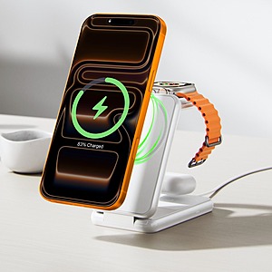 iVANKY Charging Station Deal iVANKY 15W Fast Foldable Wireless Charging Station for Apple Devices