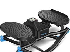 $59.99 – MERACH Rocking Fitness Steppers (Black) + Free Shipping merach rocking fitness steppers product image