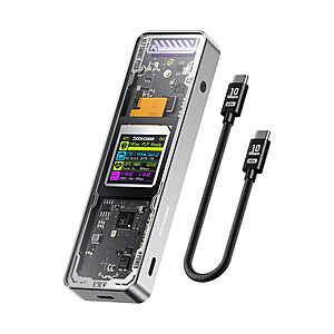 DOCKCASE Explorer Edition SSD Enclosure deal DOCKCASE Explorer Edition M.2 NVMe SSD Enclosure