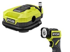 $58.47 – RYOBI ONE+ 18V Cordless Dual Function Inflator/Deflator with Cordless LED Light (Tools Only) RYOBI ONE+ 18V Cordless Dual Function Inflator/Deflator with Cordless LED Light