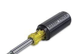 $11.98 – *:Klein Tools 11-in-1 Multi Bit Screwdriver & Nut Driver w/ Cushion Grip Handle at Amazon Klein Tools 11-in-1 Multi Bit Screwdriver Set with Cushion Grip Handle