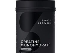$20.61 – 35.27-Oz Sports Research Creatine Monohydrate (Unflavored) w/ S&S & More + Free Shipping w/ Prime or on $35+ 35.27-Oz Sports Research Creatine Monohydrate in a white container