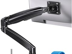 $33.99 – HUANUO Heavy Duty Monitor Arm for 13″-49″ Ultrawide/Curved Screens (Holds up to 26.4lbs) + Free Shipping HUANUO Heavy Duty Monitor Arm for ultrawide/curved screens