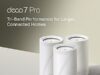 $324.00 – $324*:TP-Link Deco 7 Pro BE63 WiFi 7 BE10000 Mesh System – 6-Stream, 10 Gbps, 4×2.5G Ports, VPN, HomeShield (3-Pack) at Amazon TP-Link Deco 7 Pro BE63 WiFi 7 Mesh System