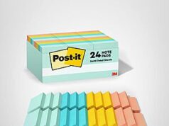 $7.34 – Amazon: 24-Pack Post-it Notes Beachside Café Collection (Reg $19.29, ~62% Off) + FS w/ Prime amazon 24pack postit notes product image