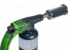 $19.87 – KOACKL Propane Torch Adjustable Flame Thrower Kitchen Torch (Green&black) + Free Shipping KOACKL Propane Torch in green and black