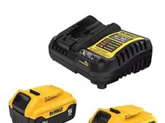 $100.00 – DEWALT 20V MAX Lithium-Ion Battery Kit with 5.0Ah and 2.0Ah Battery and Charger $100 DEWALT 20V MAX Lithium-Ion Battery Kit