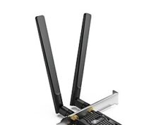 $22.45 – : TP-Link Archer TX55E WiFi 6 PCIe Card, AX3000, Bluetooth 5.2, Dual Band, MU-MIMO at Amazon TP-Link Archer TX55E WiFi 6 PCIe Card