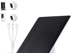 $11.00 – ECO-WORTHY 5W 5V Solar Panel Charger Kit for Ring Outdoor Cameras ECO-WORTHY Solar Panel Charger Kit for Ring Outdoor Cameras