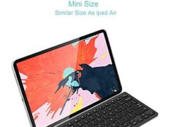 $11.99 – Arteck Ultra-Slim Bluetooth Keyboard | black/white Arteck Ultra-Slim Bluetooth Keyboard in black/white