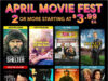 $3.99 – Fanflix April Movie Fest – Thumb Score: +7 SMOKING10 for 10% off Fanflix April Movie Fest poster