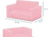 $32.19 – 2-in-1 Flip-Open Delta Children Serta Perfect Sleeper Kids 2-Seater Sofa: Pink , Grey $34.99+ Free Shipping w/ Prime or on $35+ 2-in-1 Flip-Open Delta Children Serta Perfect Sleeper Kids 2-Seater Sofa in Pink