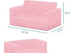 $32.19 – 2-in-1 Flip-Open Delta Children Serta Perfect Sleeper Kids 2-Seater Sofa: Pink , Grey $34.99+ Free Shipping w/ Prime or on $35+ 2-in-1 Flip-Open Delta Children Serta Perfect Sleeper Kids 2-Seater Sofa in Pink