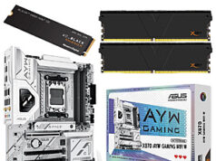 $499.99 – Bundle ASUS X870 AYW GAMING WIFI MB + 32GB V-COLOR Manta XSky DDR5 6000MHz CL30 RAM + 1TB WD_BLACK SN850X SSD + Free Shipping ASUS X870 AYW GAMING WIFI motherboard, V-COLOR Manta XSky DDR5 RAM, and WD_BLACK SN850X SSD bundle