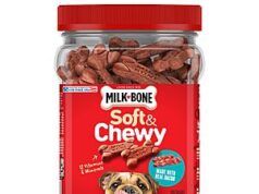 $7.97 – 25-Oz Milk-Bone Soft & Chewy Dog Treats Made w/ Real Bacon w/ S&S + Free Shipping w/ Prime or on $35+ 25-Oz Milk-Bone Soft & Chewy Dog Treats with Real Bacon