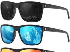 $9.99 – * | 3-Pack Fanshen Men’s Polarized Sunglasses (various) at Amazon Three Fanshen Men's Polarized Sunglasses in different designs