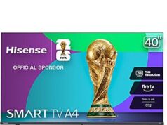 $119.99 – TITLE: 40″ Hisense Class A4 Series FHD 1080p Smart Fire TV (40A4NF, 2025 Model) + Free S&H 40" Hisense Class A4 Series FHD Smart Fire TV with Alexa Voice Remote