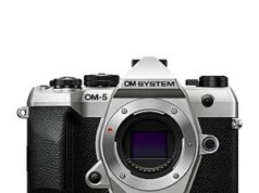 $839.99 – OM SYSTEM OM-5 Mark II Mirrorless Camera (Silver; Body Only) + Free Shipping OM SYSTEM OM-5 Mark II Mirrorless Camera in silver (body only)