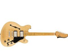 $399.95 – Squier Classic Vibe Starcaster Electric Guitar: 2-Year Warranty, Natural, Maple Fingerboard Squier Classic Vibe Starcaster Electric Guitar in natural with maple fingerboard