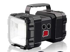 $11.39 – AlpsWolf Rechargeable 1200LM Spotlight Flashlight 10000mAh Power Bank + Free Shipping w/ Prime or on $35+ AlpsWolf Rechargeable 1200LM Spotlight Flashlight 10000mAh Power Bank in use