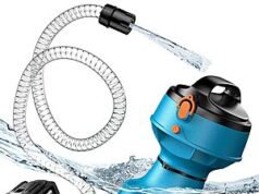 $39.99 – SEESII Cordless Floating Water Transfer Pump w/ 2-Pack 4000mAh Batteries & Charger + Free Shipping seesii cordless floating water product image
