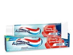 $1.17 – 5.6-Ounce Aquafresh Cavity Protection Fluoride Toothpaste (Cool Mint) w/ S&S + Free Shipping w/ Prime or on $35+ 5.6-Ounce Aquafresh Cavity Protection Fluoride Toothpaste (Cool Mint) on sale at Amazon
