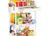 $13.79 – SUNALLY 3-Tier Rolling Storage Cart w/ Drawer (White) + Free Shipping w/ Prime or on $35+ SUNALLY 3-Tier Rolling Storage Cart in white