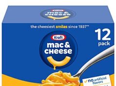 $6.92 – Kraft Mac and Cheese, 12 Boxes, 7.25 oz – AC + S&S Kraft Mac & Cheese, 12 boxes on sale at Amazon