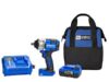 $99.00 – Kobalt 1/2-in Drive Impact Wrench with 4ah starter kit $99 Kobalt 1/2-in Drive Impact Wrench with 4ah starter kit