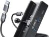 $10.82 – * | ORICO 4-Port USB Desk Clamp Hub (1x USB-C, 3x USB-A) at Amazon ORICO 4-Port USB Desk Clamp Hub in black