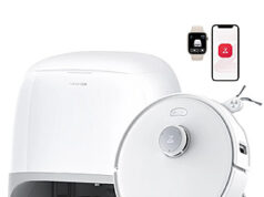 $583.99 – Certified Refurbished Roborock Qrevo Curv Vacuum & Mop, 18500Pa, Zero-Tangling, FlexiArm Tech Certified Refurbished Roborock Qrevo Curv Vacuum & Mop