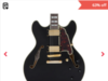 $749.99 – D’Angelico Excel DV Semi-hollow Guitar dangelico excel semihollow guitar product image