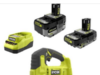 $99.00 – RYOBI ONE+ 18V HIGH PERFORMANCE Kit w/ 4.0 Ah Battery, 2.0 Ah Battery, Charger, & FREE ONE+ Cordless Jig Saw $99 RYOBI ONE+ 18V HIGH PERFORMANCE Kit with jigsaw and batteries