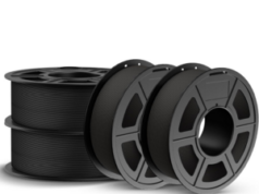$37.99 – JAYO Matte Black PLA 3D Printer Filament 1.75mm Bundle, 4 Pack 1.1kg Spools JAYO Matte Black PLA 3D Printer Filament Bundle