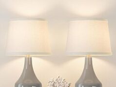$24.99 – 2-Pack 19.4″ Seealle Modern Ceramic Table Lamps + Free Shipping 2pack 194 seealle modern product image