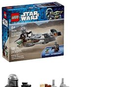 $6.99 – TLEGO Star Wars The Mandalorian & Grogu’s Speeder Bike 75436 + more 30% off Star Wars toys LEGO Star Wars The Mandalorian & Grogu's Speeder Bike 75436 on sale