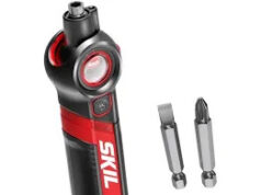 $19.99 – SKIL 4-volt 1/4-in Cordless Screwdriver (Battery Included and Charger Included) SKIL 4-volt Cordless Screwdriver with battery and charger