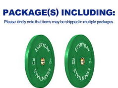 $34.00 – BalanceFrom Olympic Bumper Plate Weight Plate, 25lbx2 – Color $34 @ Walmart BalanceFrom Olympic Bumper Plate Weight Plate, 25lbx2 on sale at Walmart